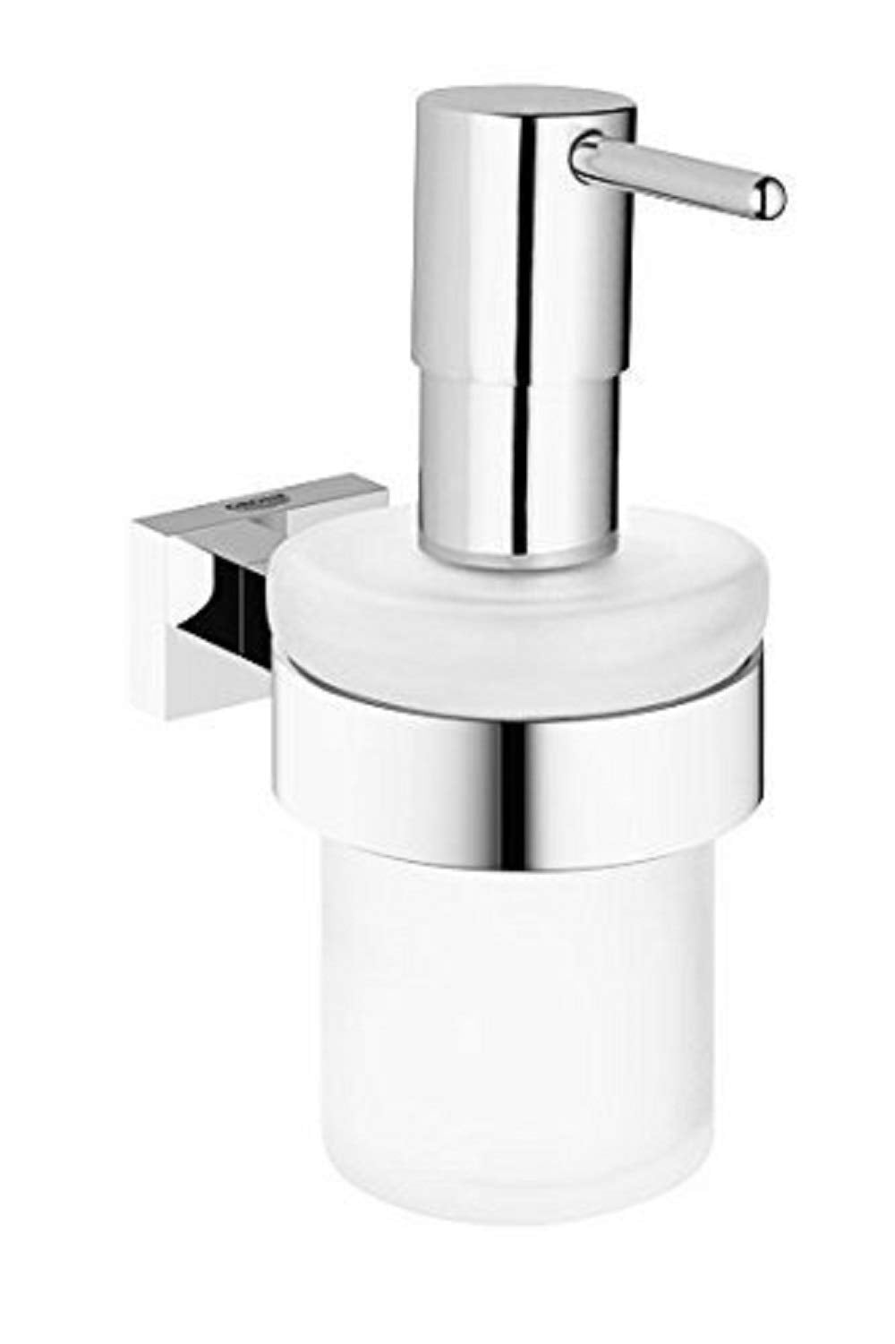 Grohe 40756001 Essentials Cube Soap Dispenser With Holder