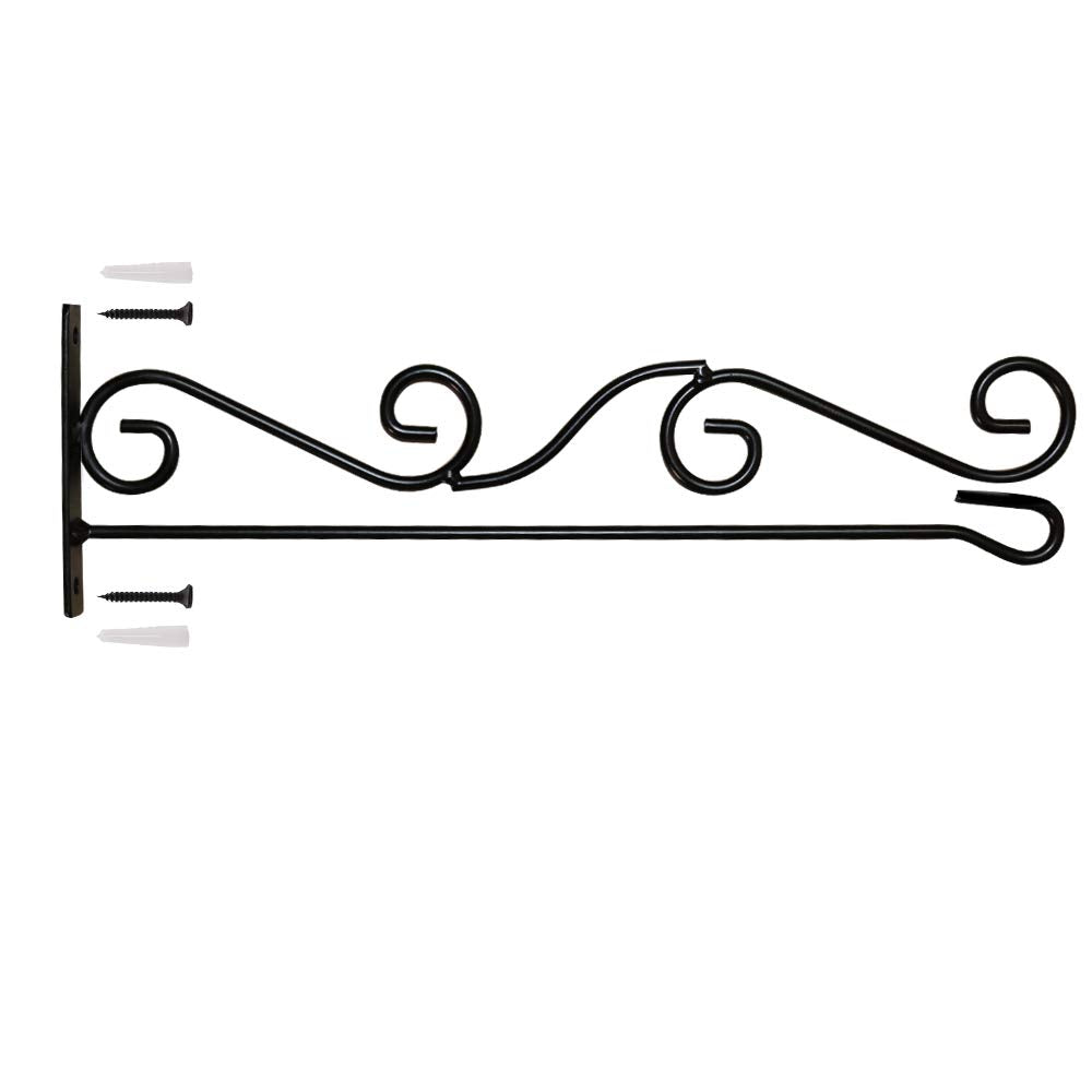 Wall Garden Flag Holder,Wall Garden Flag Stand,Garden Flag Scroll Hanger,Garden Flag Wall Hanger,One Piece Garden Flag Stand For