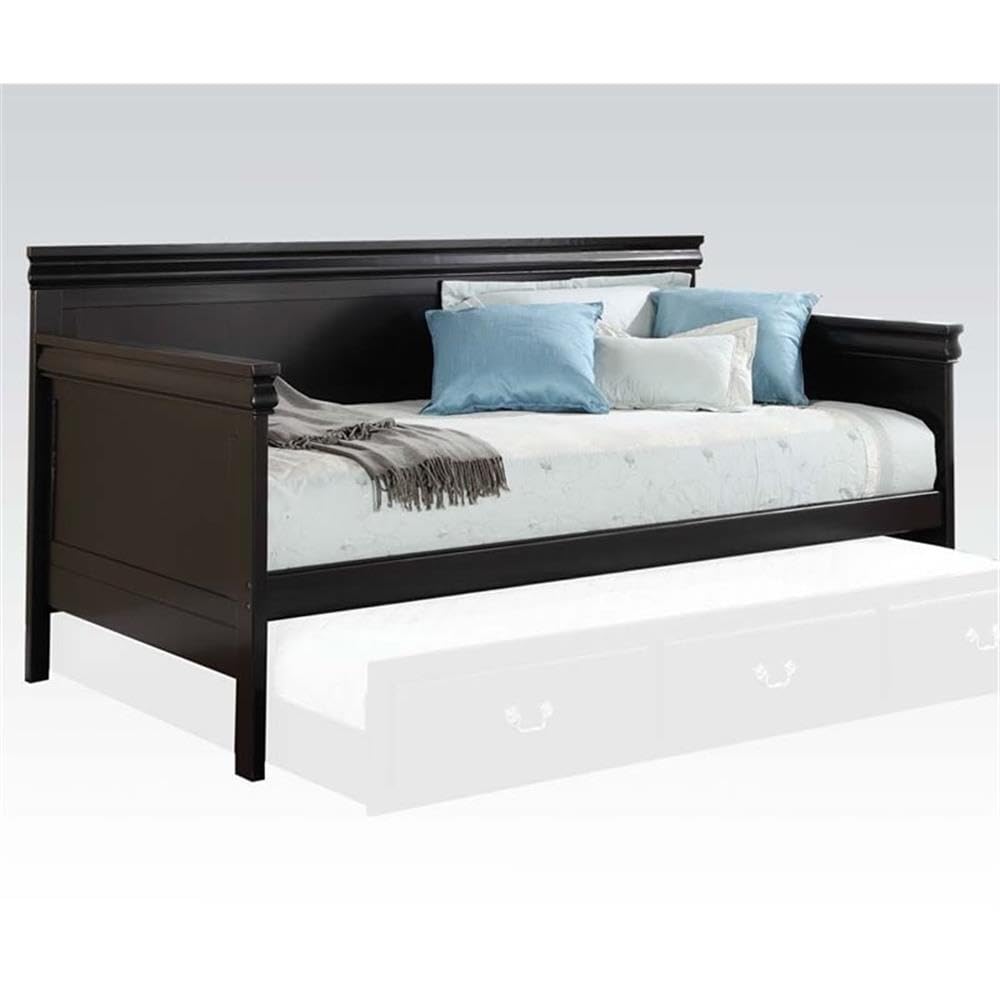 Acme Bailee Wooden Frame Daybed in Black