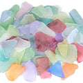 Nautical Crush Trading Sea Glass Craft - 11 Ounces Large Assorted Mix - Beach Glass Craft - Sea Glass D  cor - Sea Glass Vase Fi