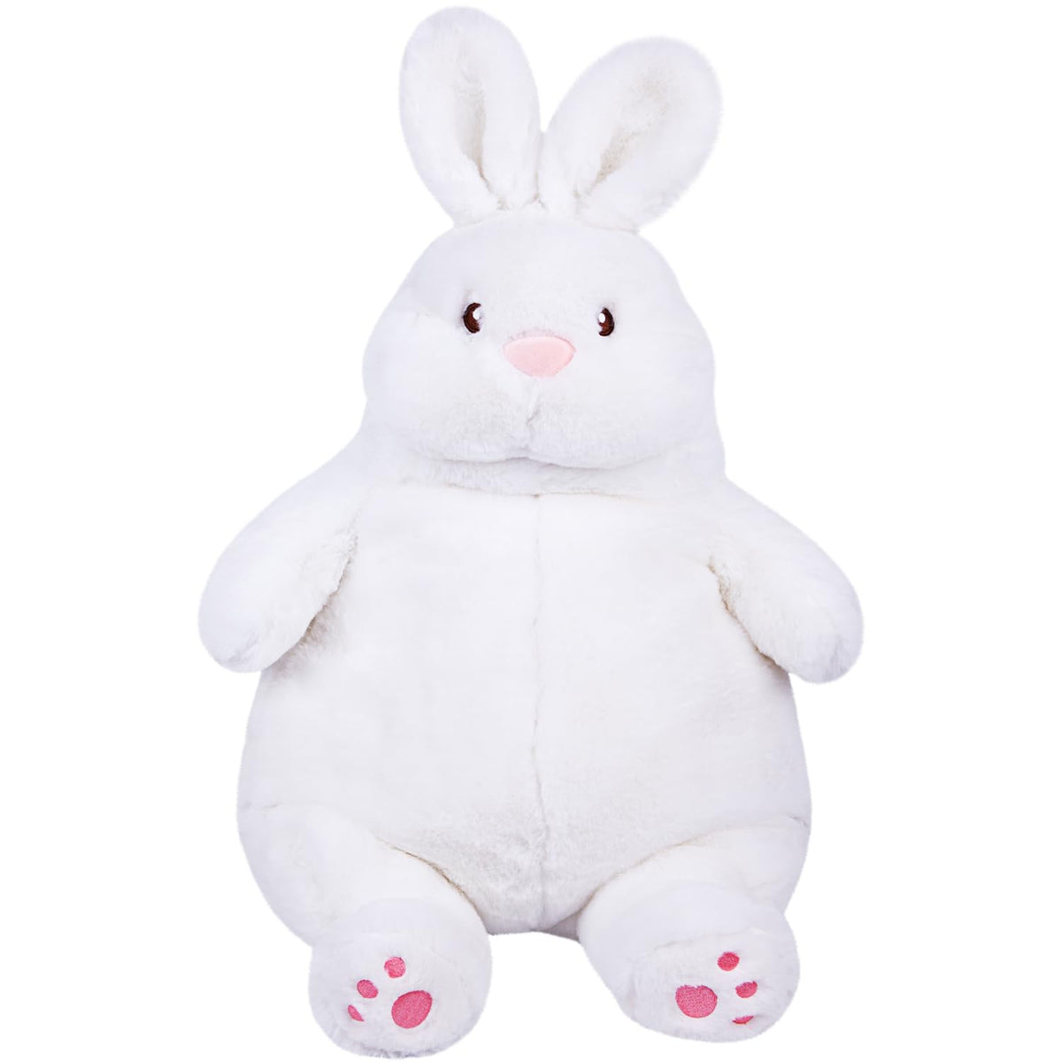 Arelux Cute Bunny Easter Plush Rabbit 14In Stuffed Animal Hugging Pillow:Soft Large Sleeping Body Warm Fluffy Pillow Ideal Gift