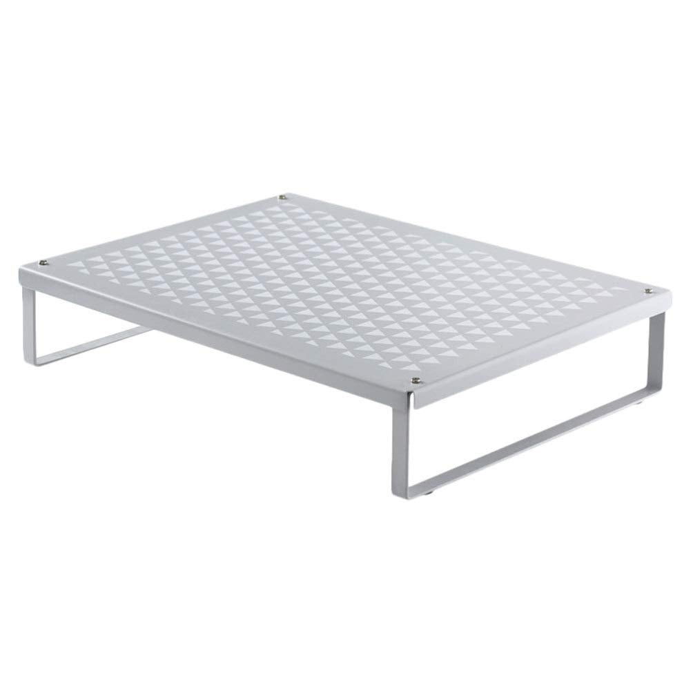 Hemoton Microwave Oven Rack Shelf Toaster Stand Kitchen Counter Seasoning Storage Rack Cabinet Organizer for Kitchen Utensils To