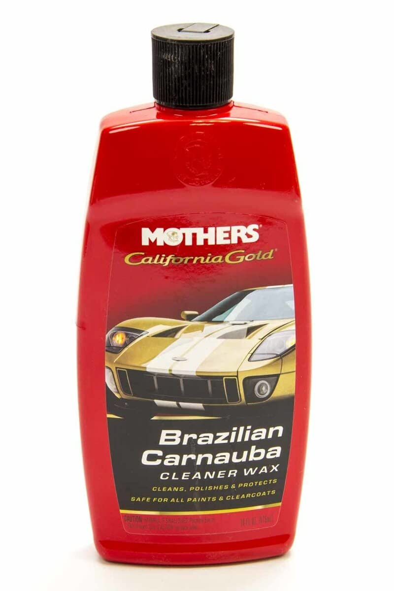 Mothers 05701 16 Oz Carnauba Cleaner Wax