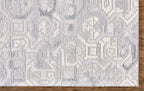 HomeRoots 512052 10 x 14 ft. Gray Ivory & Taupe Wool Abstract Hand Tufted Handmade Rectangle Area Rug