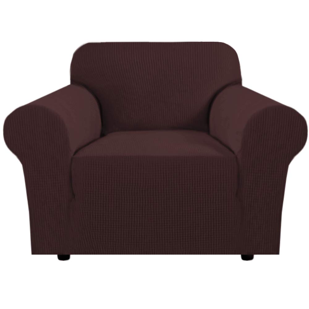 H.Versailtex Armchair Cover High Stretch Sofa Slipcover 1 Piece Couch Covers For Sofa Durable Spandex Fabric Non Skid Machine Wa