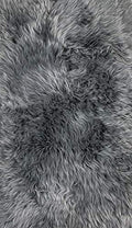 HomeRoots 2' X 3' Warm Gray New Zealand Natural Sheepskin Rug