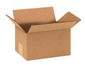 Secure Seal - 8X6X5 Pack Of 25 Corrugated Cardboard Packing Shipping Mailing Moving Carton Boxes