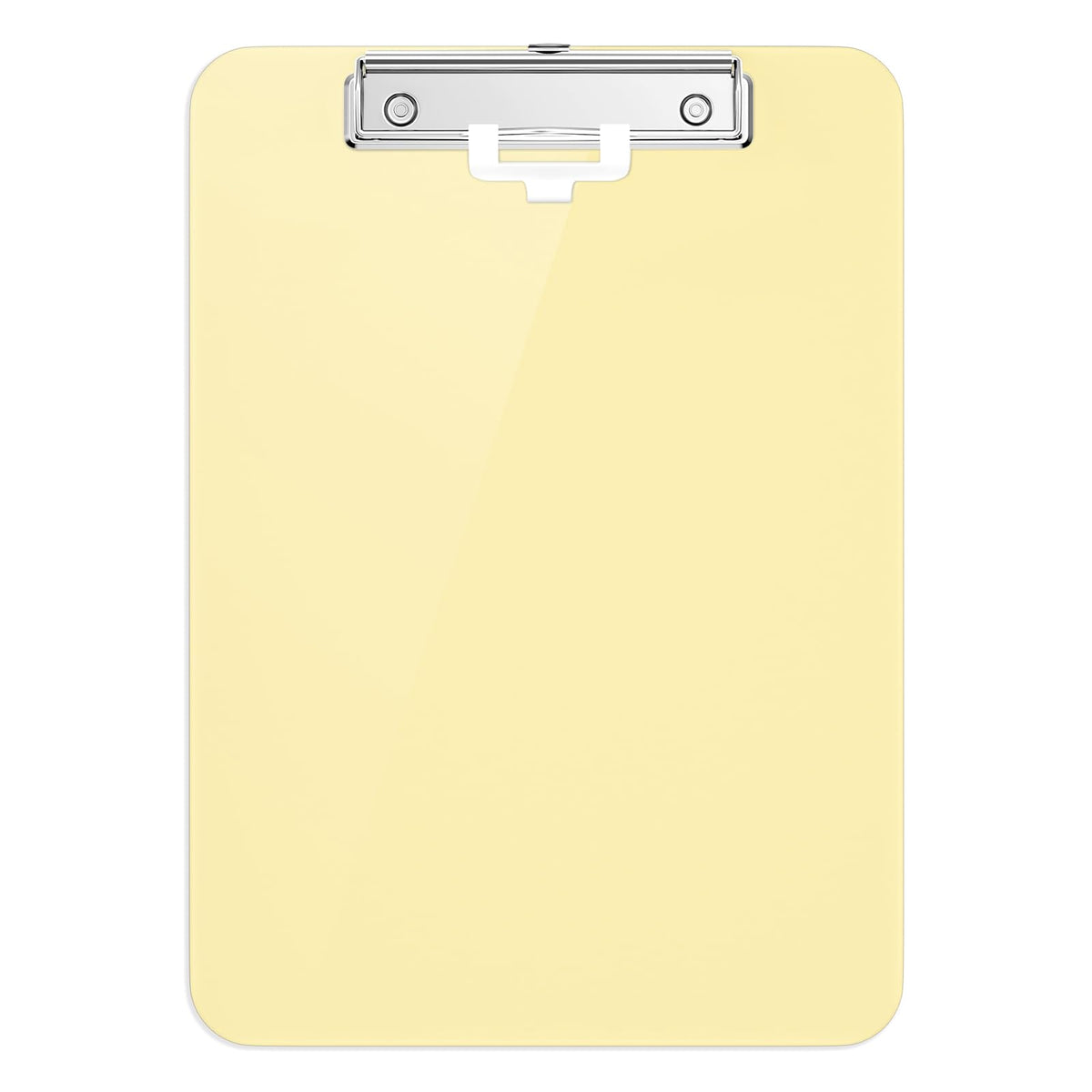 Hongri Plastic 8.5 X11 Clipboards, Yellow A4 Clipboard Letter Size For Nurses, Students, Teacher, Office And School, Clip Board