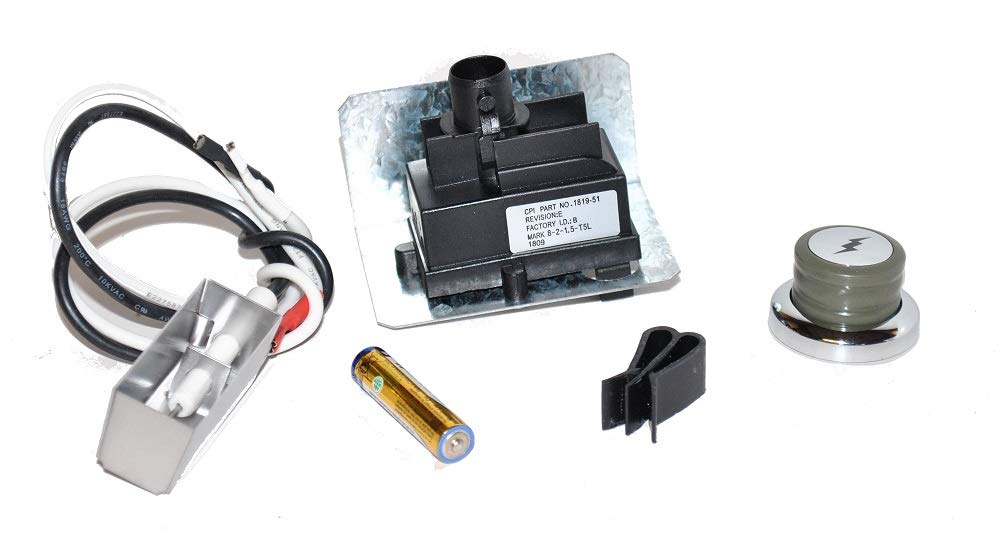 Weber 67726 Igniter Kit For Genesis 300 Series Grills With Metal Spark Box (Year 2007)