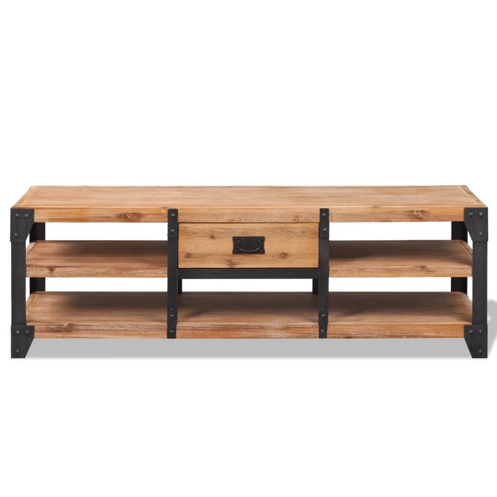 vidaXL Modern Industrial TV Stand - Thumbnail 2