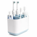OLMART KITCHENWARE Plastic Multipurpose Storage Holder Stand for Bathroom Toothbrush Tongue Cleaner Soap Comb Razor Shaving Kit