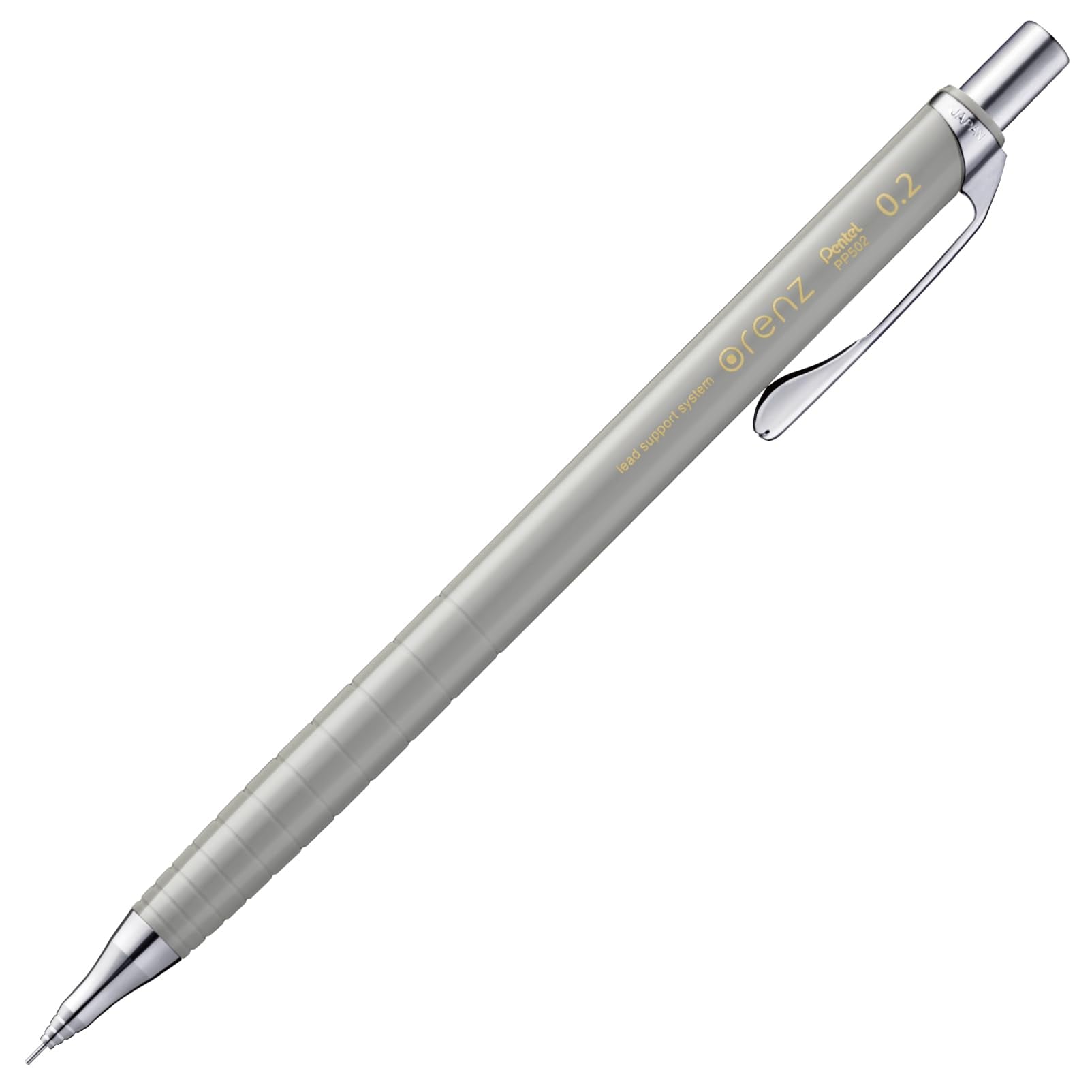 Pentel Mechanical Pencil Orenz 0.2Mm (Gray) Xpp502-N