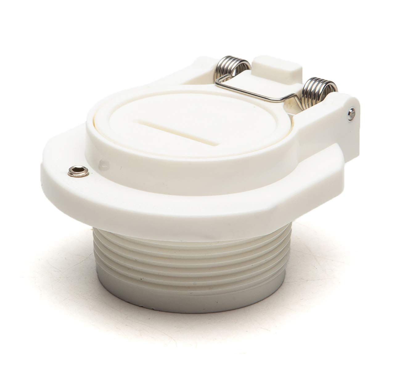 Atie W400Bwhp, Gw9530 White Free Rotation Pool Vacuum Vac Lock Safety Wall Fitting Replacement For Zodiac, Hayward, Pentair Suct