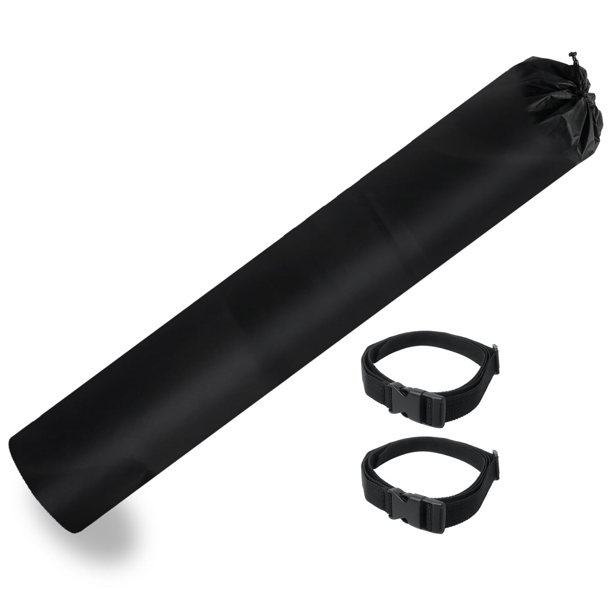 Klmnop Jumbo Rug Storage Bag with 2 Buckle Straps for Tying, Large Drawstring Carpet Bag for Rugs up to 1014 Ft, Rug Shipping 