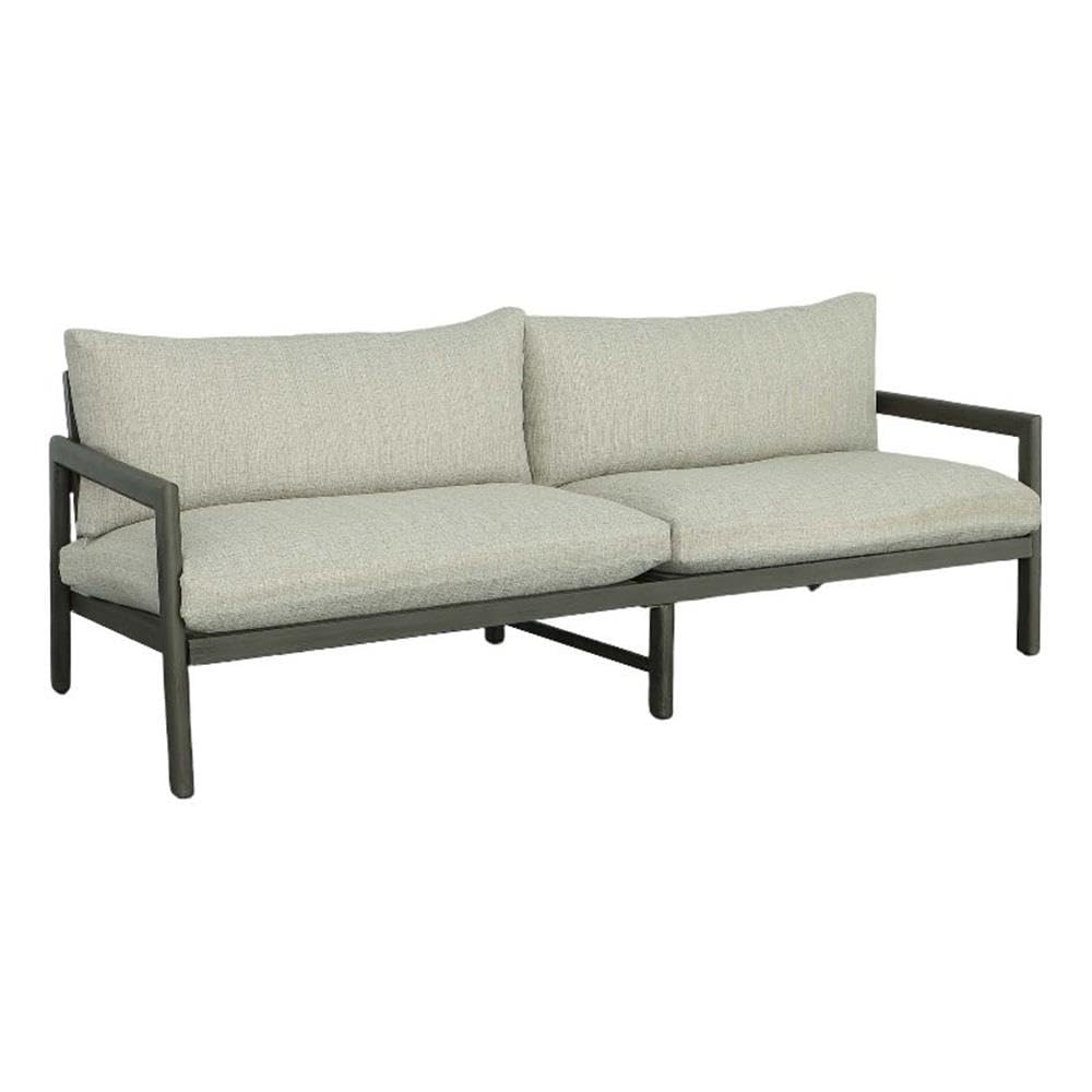 Progressive Furniture Gray Sunset Aluminum Outdoor Sofa - Thumbnail 2