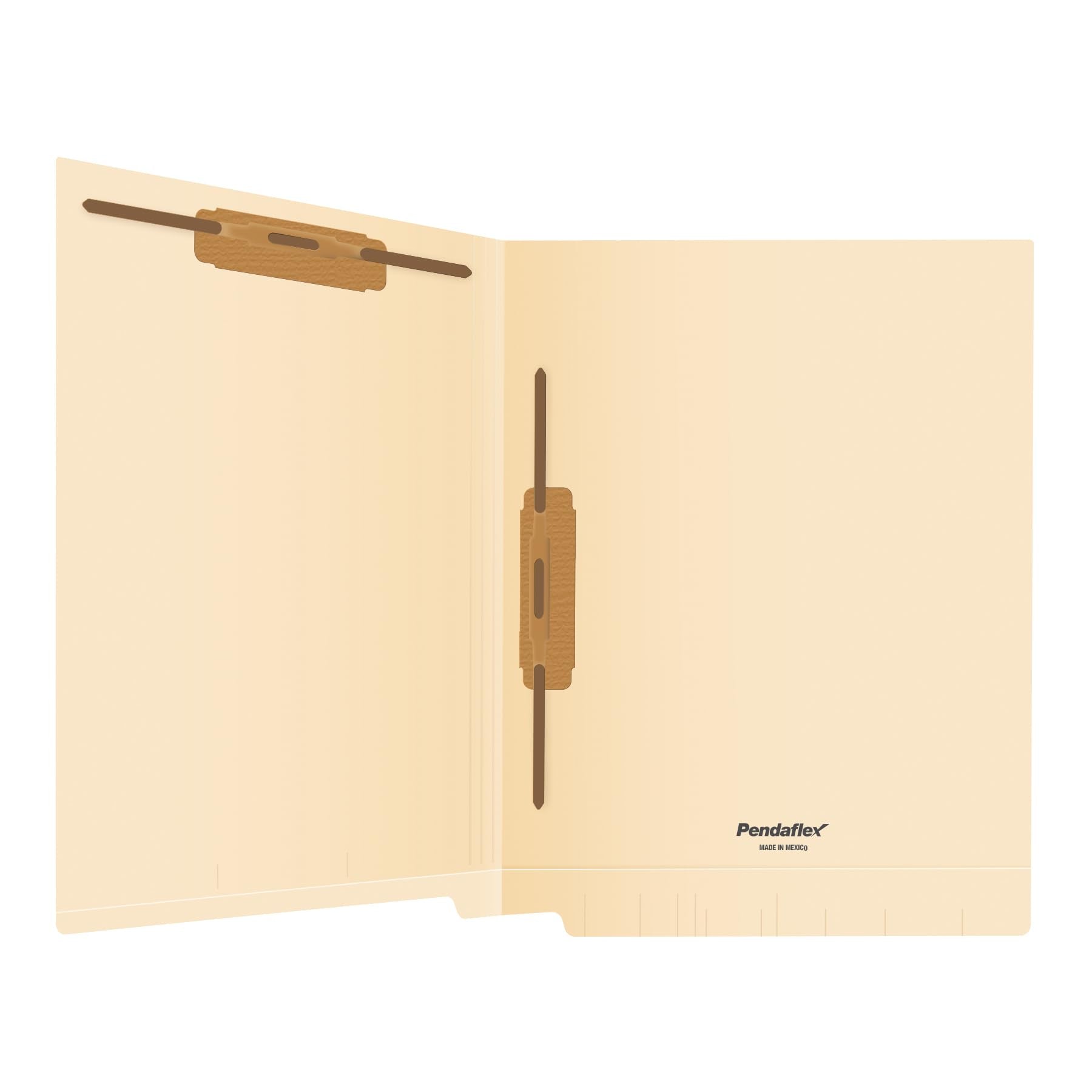Pendaflex End Tab Fastener File Folder, Manila Folders With Two 2' Bonded Prong Fasteners, Reinforced Straight Cut Tabs, 50 Per