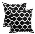 Pink Parrot Cotton Single Colour Printed Throw Pillow Covers/Cushion Covers (16X16 Inches)  Set Of 2 Pcs Code0123