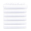 Freshculture Queen Fitted Sheets, Bulk Pack Of 6, Deep Pocket, Soft Microfiber Bottom Sheets For Home, Salons, Hotels, Queen Siz