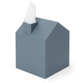 mbra Casa Cosmetic Tissue Box - Modern and Decorative Tissue Dispenser for Bathroom, Office, Bedroom and More, Slate Blue