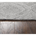 Rizzy Home Alora Decor London 3' X 5' Trellis Beige/Gray/Rust/Blue Hand-Tufted Area Rug