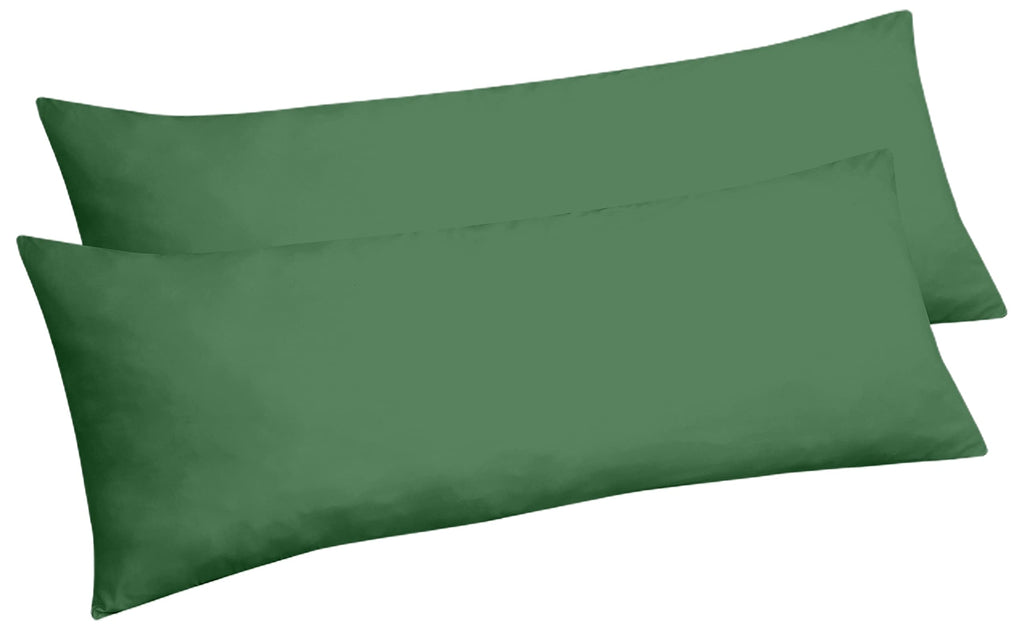 Royale Linens Body Pillow Cover - Double Brushed 1800 Microfiber - 20''X54'' With Hidden Zipper Closure - Wrinkle & Fade Resista