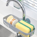 GLOWICK Plastic Kitchen Bathroom Shower Lifting Storage Shower Caddy Tray Hanger for Soap Bars Sponges Shampoo Storage Organizer