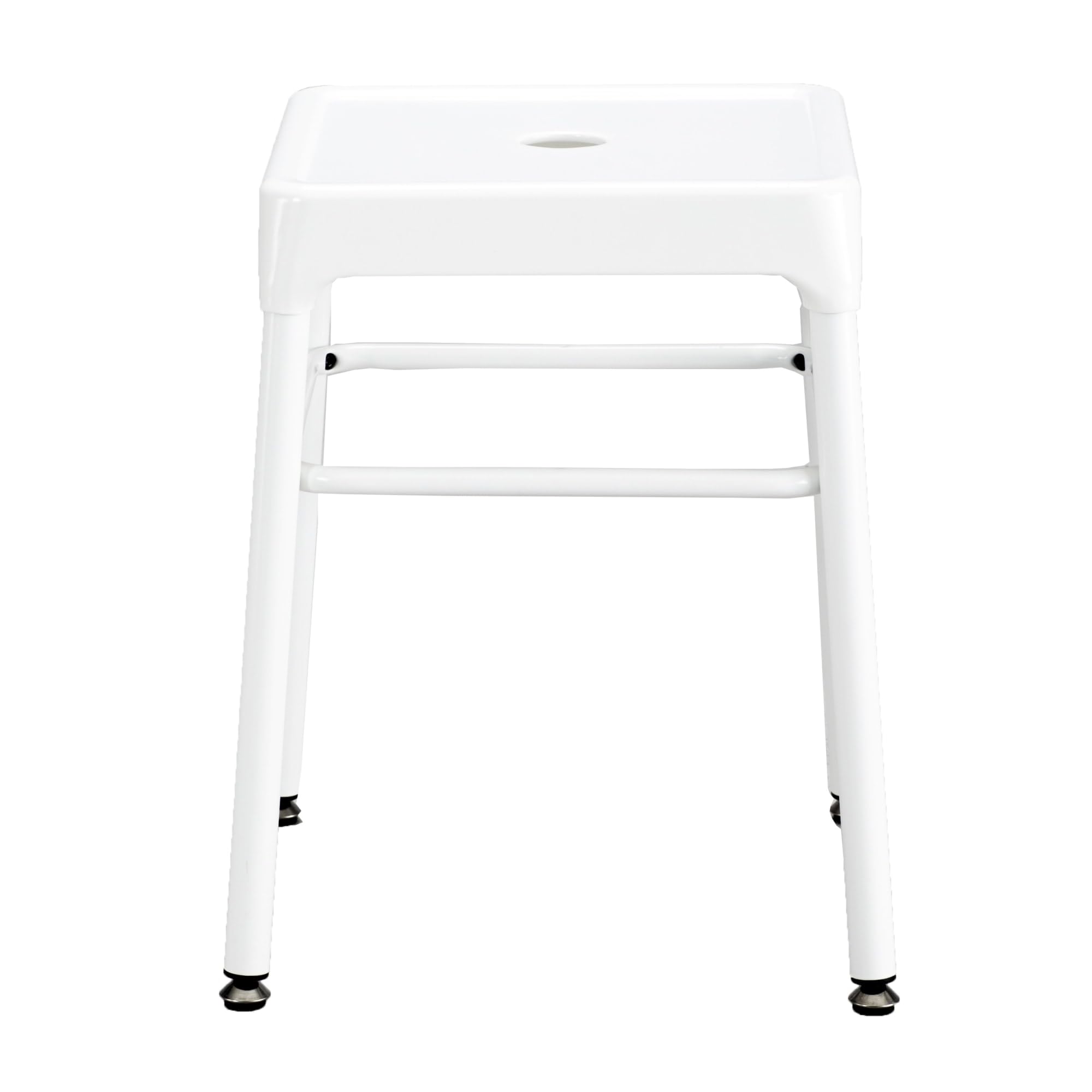 Safco Products Steel Stool Standard Height, White