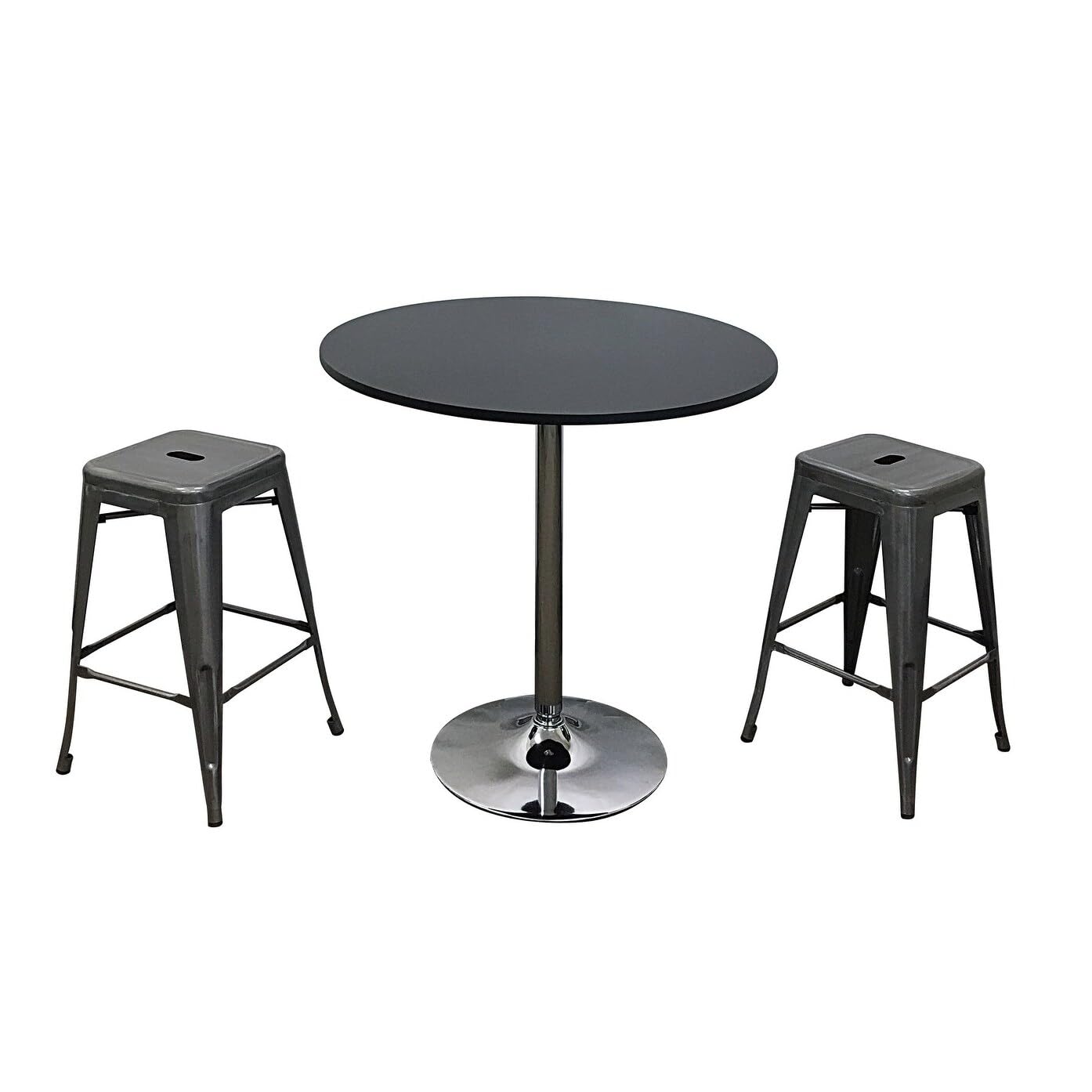 Neos Modern Furniture T7430-K-N Dining Table, Black