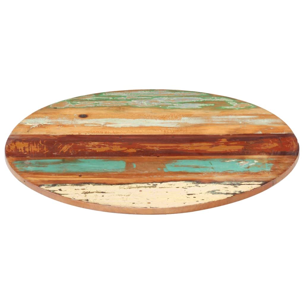 vidaXL Table Top 15.7&quot; x(0.59&quot;-0.63&quot;) Solid Reclaimed Wood