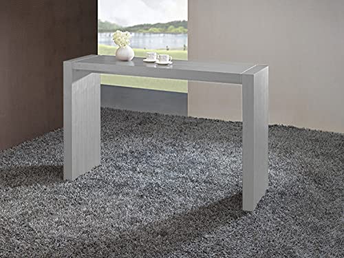 Neos Modern Furniture BT1200GY Bar Table, Gray