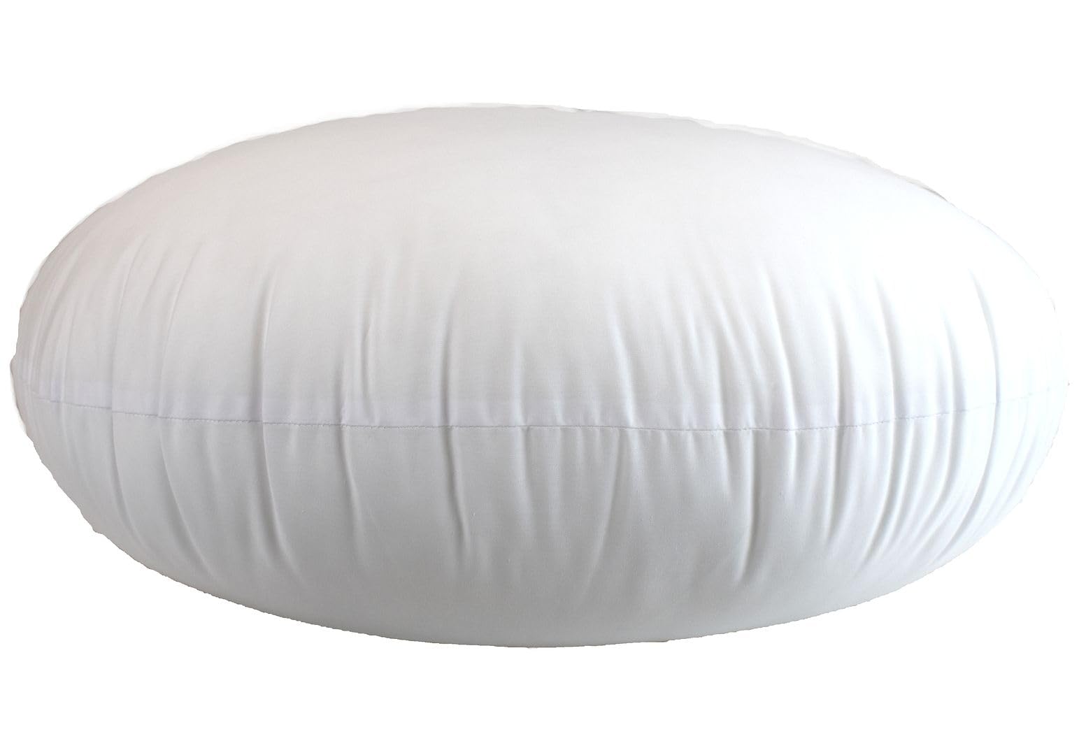Moonrest Round Pillow Insert Hypoallergenic Polyester Form Stuffer-%100 Cotton Blend Covering For Sofa Sham, Decorative Pillow,