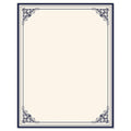 Scrolls Letter Papers - 25 Sheets Computer Printer Stationery For New Years Celebrations, Formal Parties, Graduation Announcemen