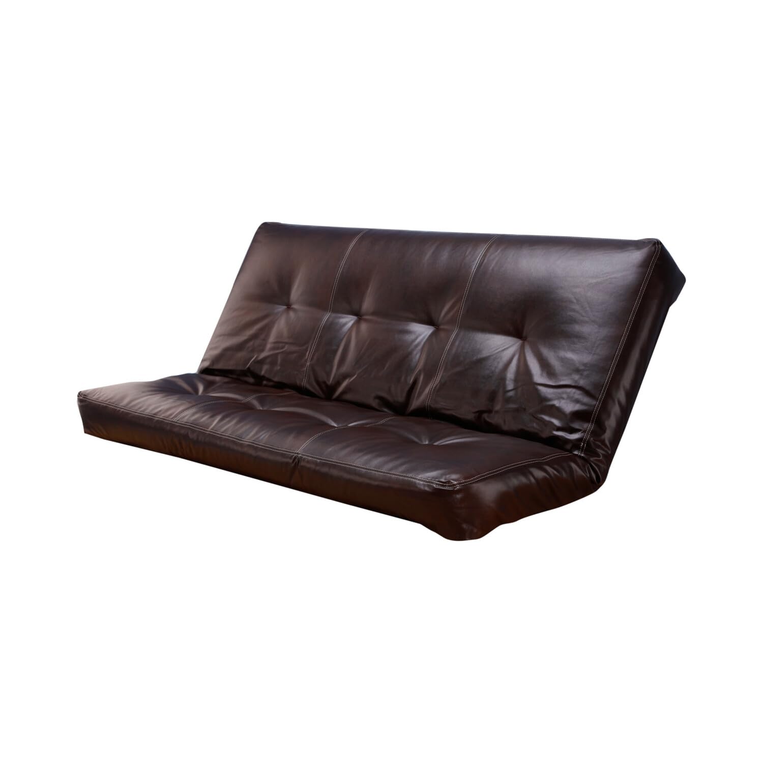 Kodiak Furniture #6000 276 Coil Hinged Queen Mattress Oregon Trail Java