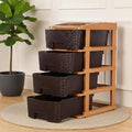 Kitchivo Plastic Modular Drawer Storage Chest Of Drawers Organizer Storage Box, Large Stomo Racks For Multipurpose AntiSlip Sho