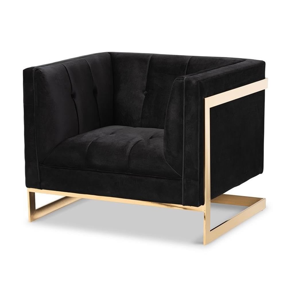 Baxton Studio Ambra Armchair - Thumbnail 2