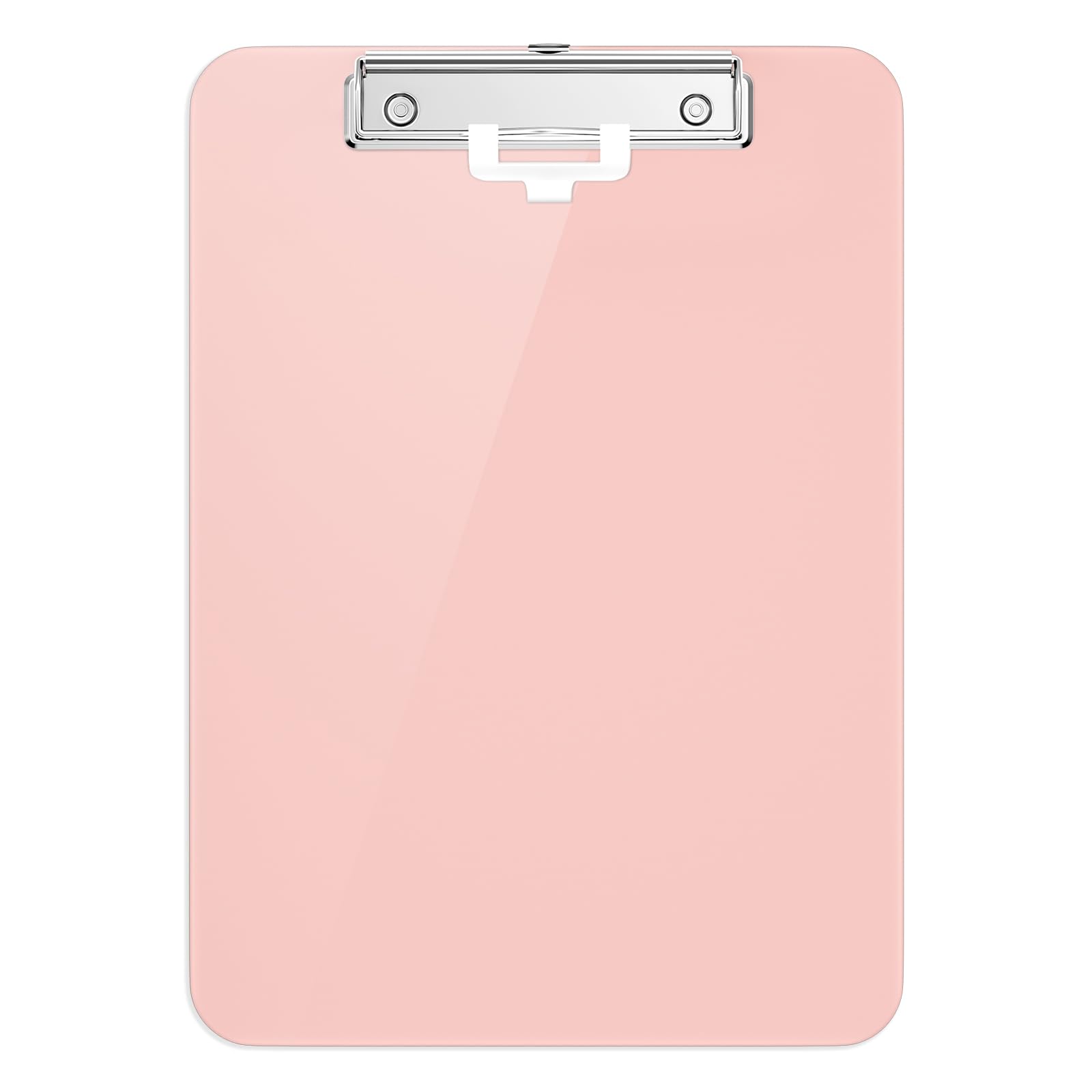 Hongri Plastic 8.5 X11 Clipboards, Pink A4 Clipboard Letter Size For Nurses, Students, Teacher, Office And School, Clip Board Wi