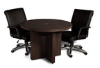 Safco Mayline Aberdeen Table, Mocha Laminate, 42"