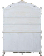 ACME Furniture Wooden Frame Hutch and Buffet, Antique White