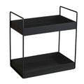 KINGBERWI 2 Tier Bathroom Counter Organizer, Standing Vanity Organizer Shelf for Bathroom Storage Organization, Countertop Skinc