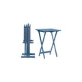 Compass Tray Table Set Navy