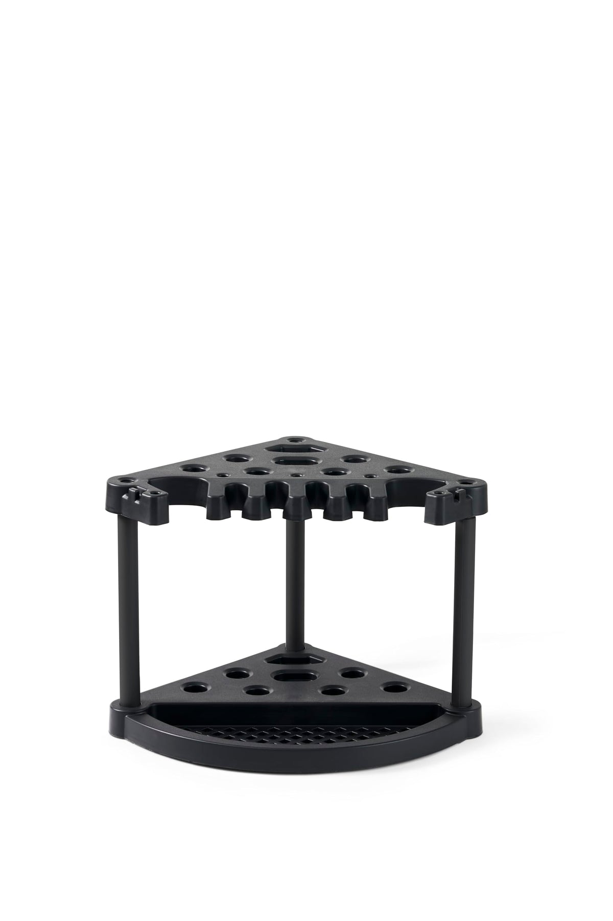 Keter Compact Corner Tool Rack for Maximum Storage and Organization  Easy to Assemble and Organize 25 LongHandled Garden Tools