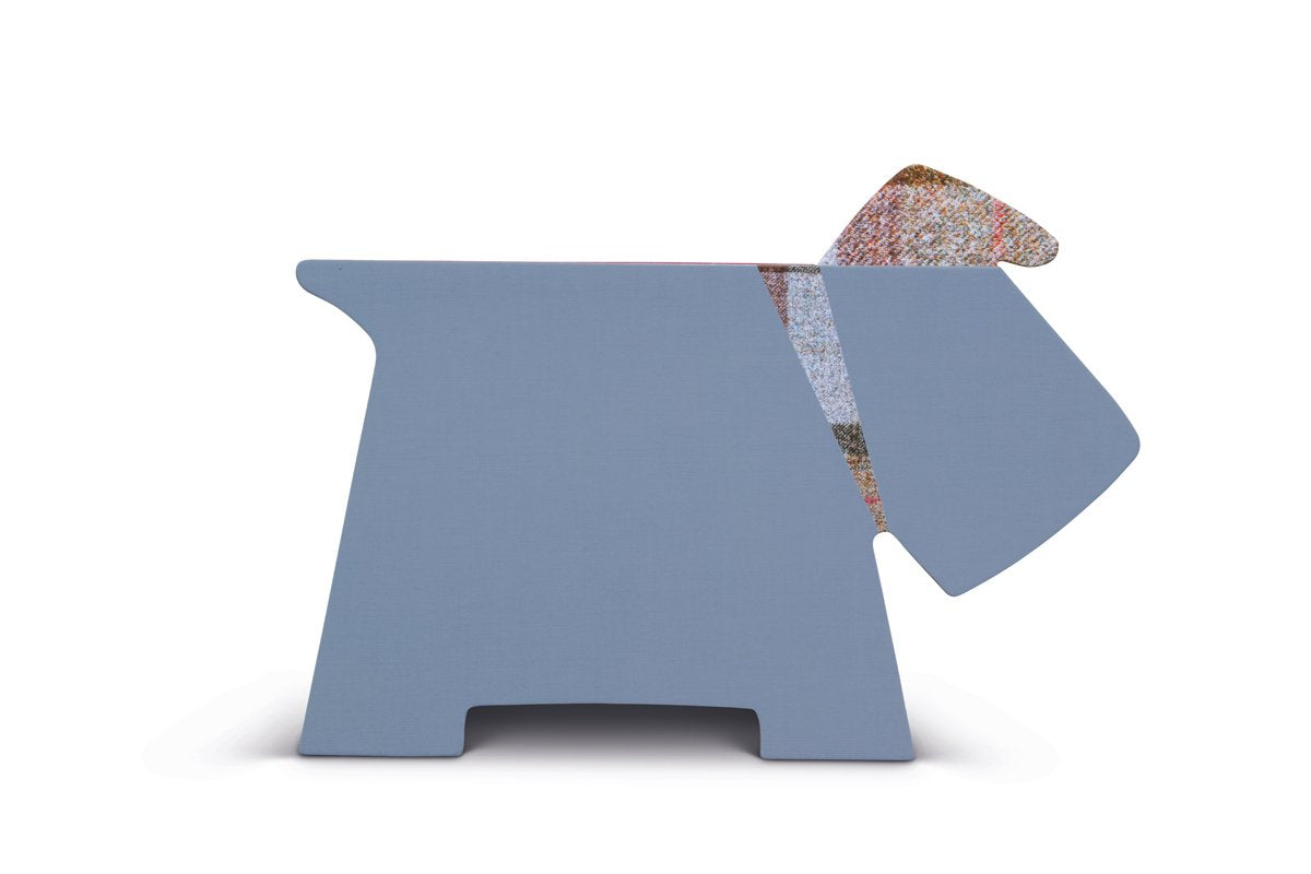 IF Stay! Doggy Book Rest - Grey Plaid