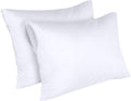 Utopia Bedding Waterproof Pillow Protector Zippered (2 Pack) Toddler - Bed Bug Proof Pillow Encasement 13 X 18 Inches