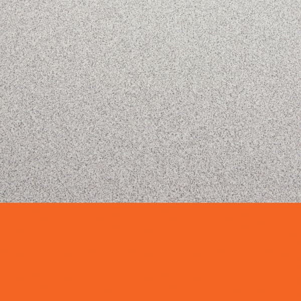 Jonti-Craft Berries 6408Jca114 Rectangle Activity Table, A-Height (24&quot;-31&quot; Adjustable Height), 30&quot; X 60&quot;, Gray/Orange/Gray