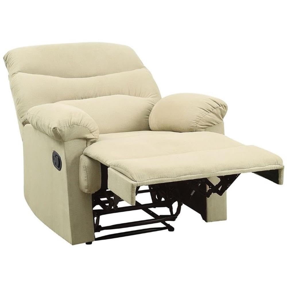 Acme Carell Furniture Recliner In Sage Microfiber