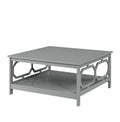 Convenience Concepts Omega Square 36 Coffee Table, Gray