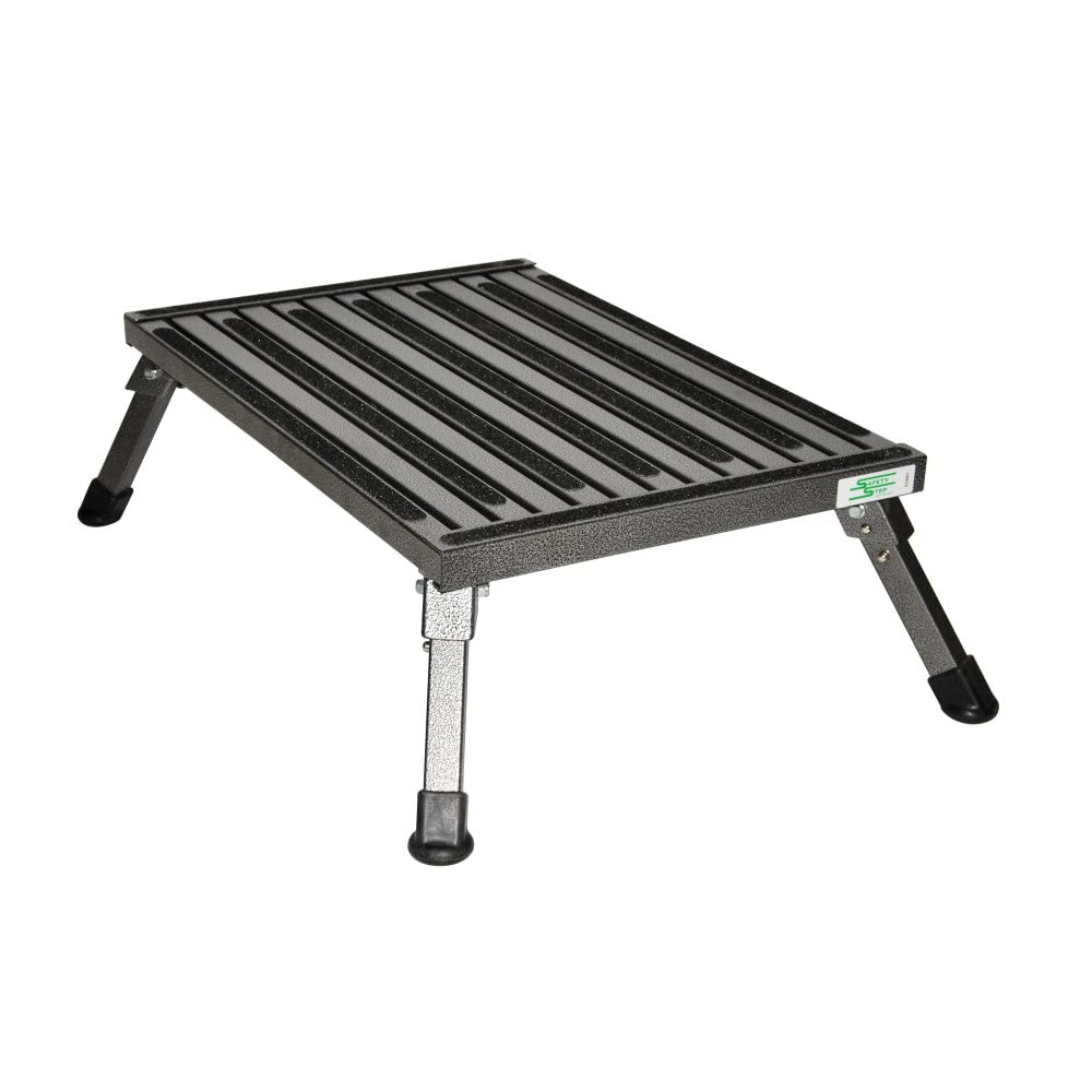 Safety Step Xl-08C-G Granite X-Large Folding Recreational Step Stool