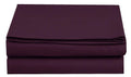 Luxury Flat Sheet On Amazon Elegant Comfort Wrinkle-Free 1500 Thread Count Egyptian Quality 1-Piece Flat Sheet, California King Size, Purple