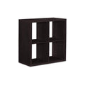 Galli 4 Cubby Storage Cabinet Espresso