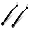 2 Pieces Espresso Machine Cleaning Brush Kit Espresso Cleaner Brushes Coffee Cleaning Brush with Spoon Head for Coffee Grinder a